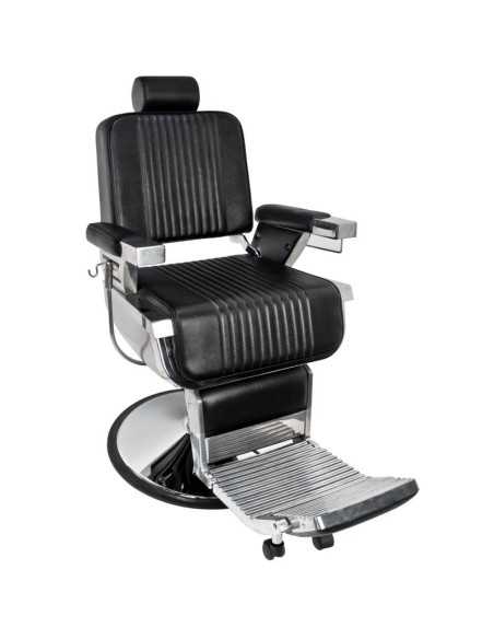 Gabbiano fotel barberski Royal czarny 