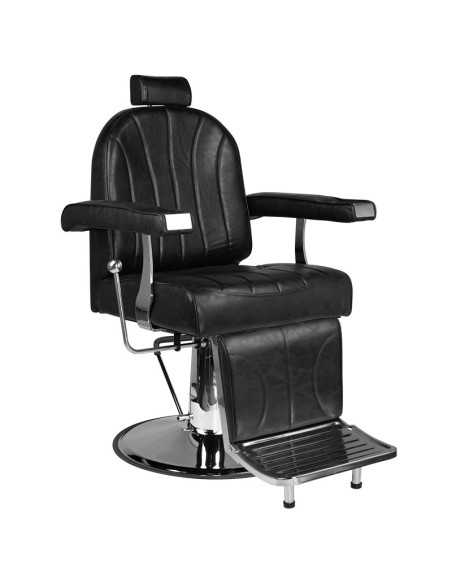 Hair System fotel barberski SM138 czarny 