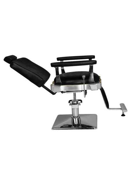 Hair System fotel barberski SM180 czarny 