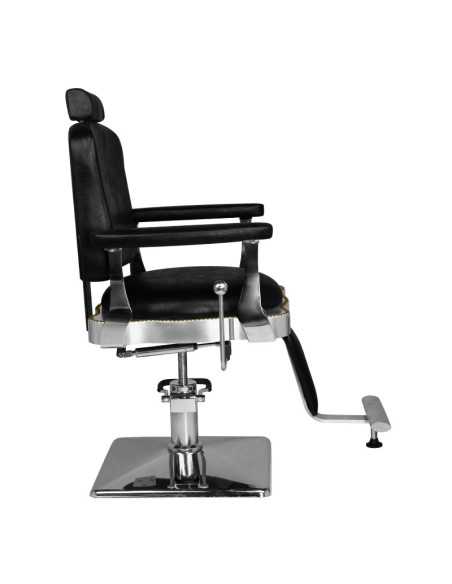Hair System fotel barberski SM180 czarny 
