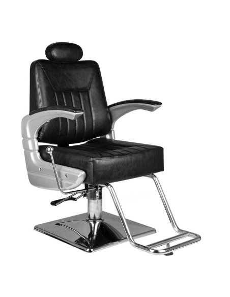 Fauteuil de barbier hair system sm182 noir 