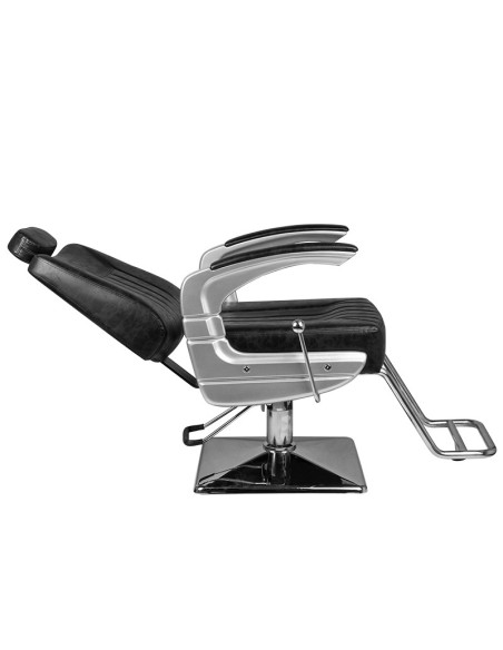 Fauteuil de barbier hair system sm182 noir 