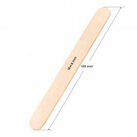 Szpatułka drewniana duża 150x18x1.8 mm - 150 sztuk  2