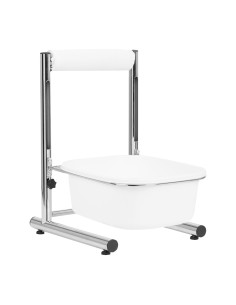 Brodzik do pedicure z regulowaną wysokością chrom 2