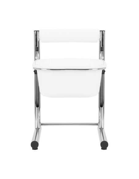 Brodzik do pedicure z regulowaną wysokością chrom 