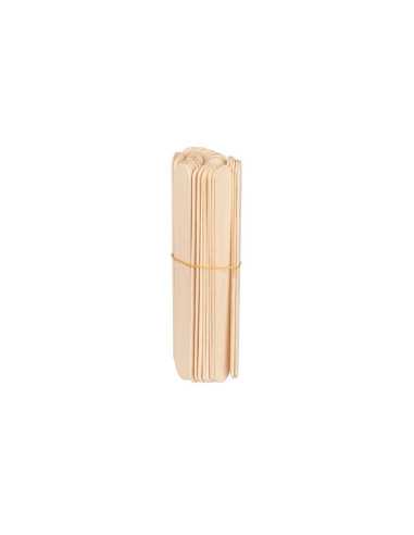 Szpatułka drewniana duża 150 x 18 x 1.8 mm - 50 sztuk 