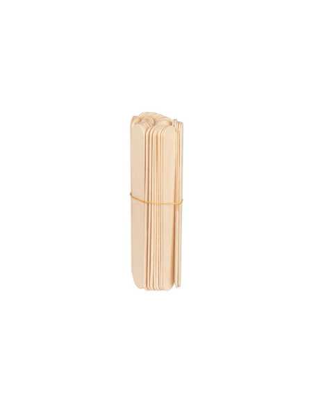 Szpatułka drewniana duża 150 x 18 x 1.8 mm - 50 sztuk 