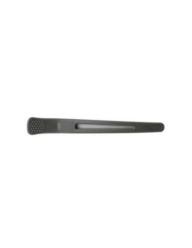 Klamry klipsy fryzjerskie do włosów E-12B 6 szt. 11,5 cm szare 