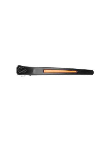 Klamry klipsy fryzjerskie do włosów E-13 6 szt. 11.5 cm mix neon 