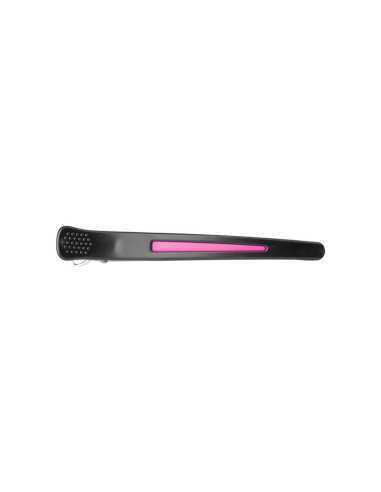 Klamry klipsy fryzjerskie do włosów E-13 6 szt. 11.5 cm mix neon 