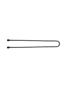 Kokówki fryzjerskie do włosów E-63 150 szt. 4,9 cm czarne  2