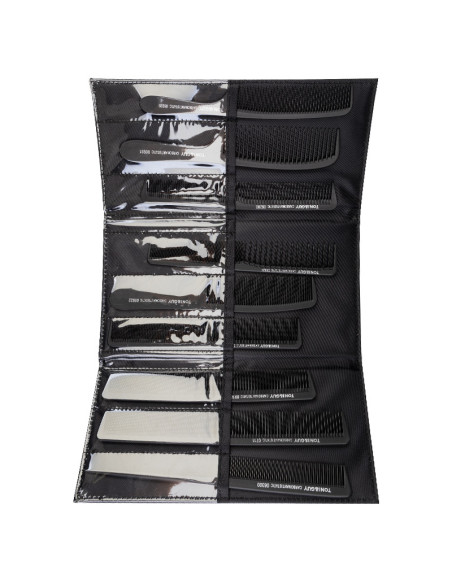 Zestaw grzebieni Toni&Guy Carbon N-20 9 szt. 
