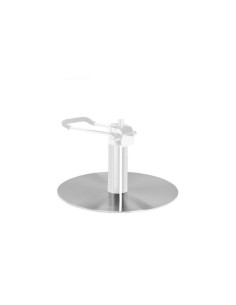 Podstawa do fotela fryzjerskiego okrągła inox L010 