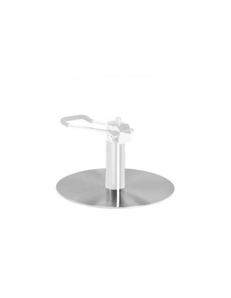 Podstawa do fotela fryzjerskiego okrągła inox L010 