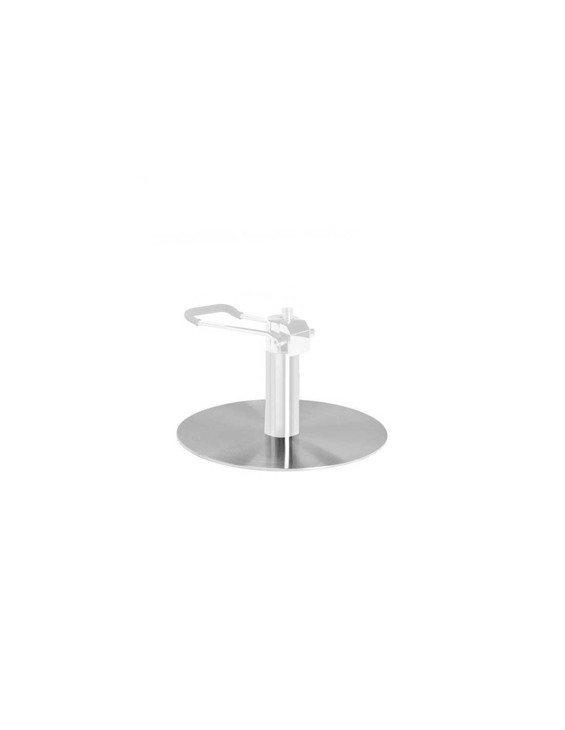 Podstawa do fotela fryzjerskiego okrągła inox L010 