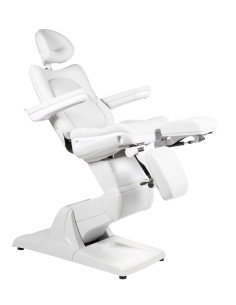 Podologiestühle HZ-3870S-BL Sadira elektrischer Pedikürestuhl Weiß 2