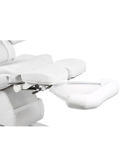 Krzesła podologiczne HZ-3870S-BL Fotel elektryczny do pedicure Sadira Biały