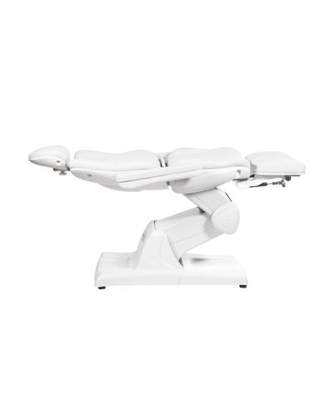 Krzesła podologiczne HZ-3870S-BL Fotel elektryczny do pedicure Sadira Biały