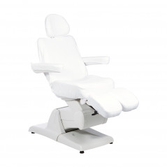 Fotele Podiatry HZ-3870S-BL Fotel elektryczny sadira do pedicure Biały