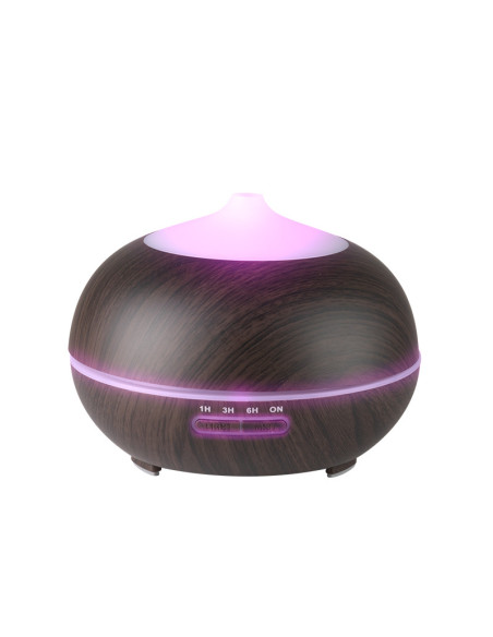 Aroma dyfuzor nawilżacz powietrza spa 06 dark wood 400 ml + timer 