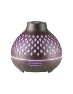 Aroma dyfuzor nawilżacz powietrza spa 10 dark wood 400 ml + timer  2