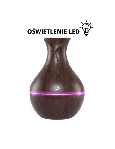 Aroma dyfuzor nawilżacz powietrza spa 17 dark wood 130 ml 