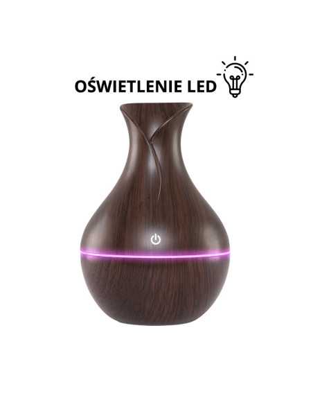 Aroma dyfuzor nawilżacz powietrza spa 17 dark wood 130 ml 
