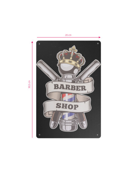 Tablica ozdobna barber B015 
