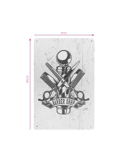 Tablica ozdobna barber B024 