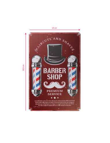 Tablica ozdobna barber B030 