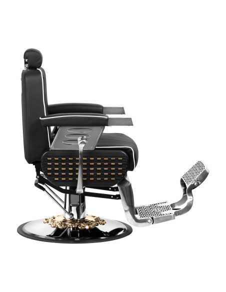 Gabbiano barber chair Livio black 