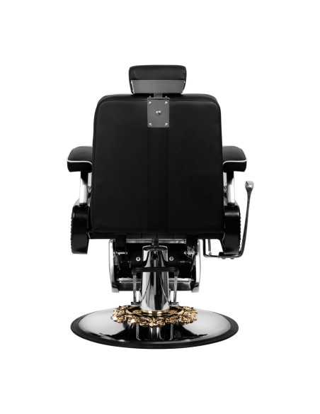 Gabbiano barber chair Livio black 