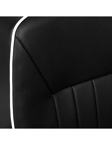 Gabbiano barber chair Livio black 