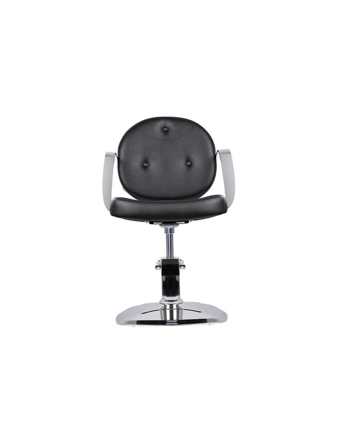 Gabbiano Asti hairdressing chair, black {attributes}