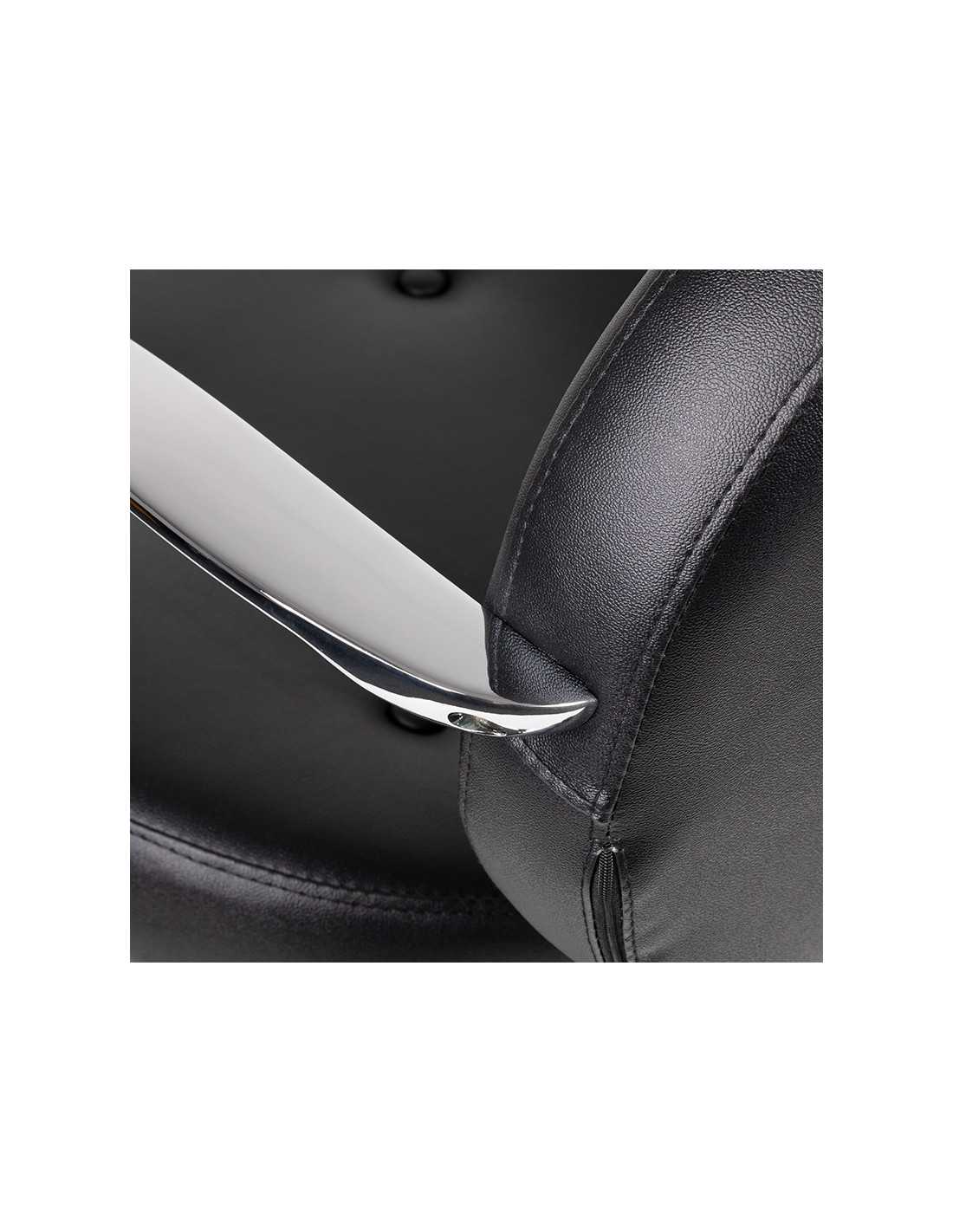 Gabbiano Asti hairdressing chair, black {attributes}