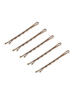 Wsuwki fryzjerskie do włosów 120 szt. E-57 5,6 cm złote 