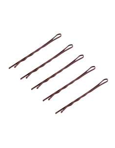 Wsuwki fryzjerskie do włosów E-58 120 szt 5,6 cm miedziany 