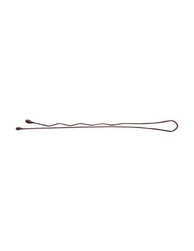 Wsuwki fryzjerskie do włosów E-58 120 szt 5,6 cm miedziany 