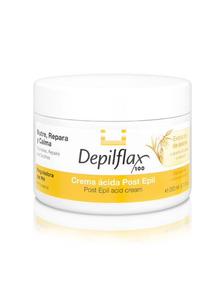 Depilflax 100 krem z kwasem glikolowym po depilacji 200 ml 