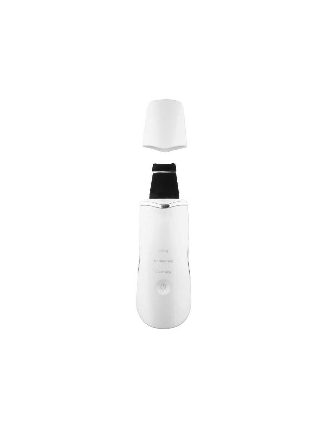 Urządzenie Mini Skin Scrubber white pearl + Syis ampułka z kwasem hialuronowym 15 ml 