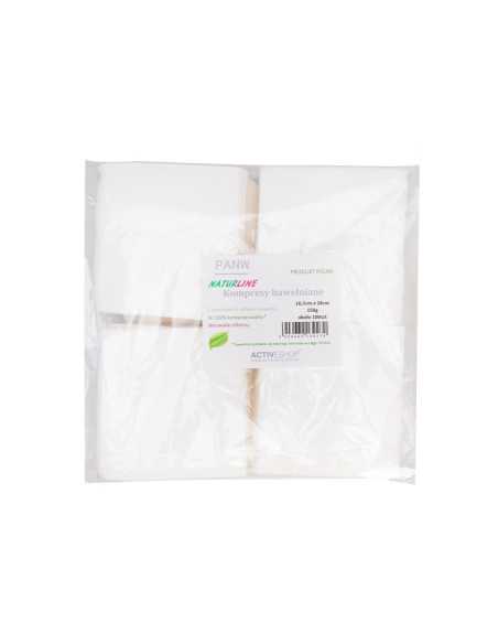 Kompresy bawełniane Naturline 150 g 16,5 cm x18 cm 
