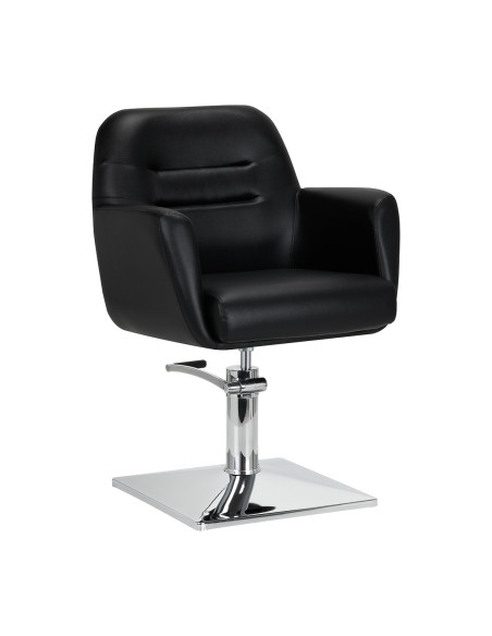 Fauteuil de coiffure noir gabbiano monaco {attributes}