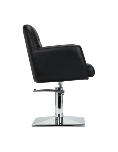 Fauteuil de coiffure noir gabbiano monaco {attributes} 2