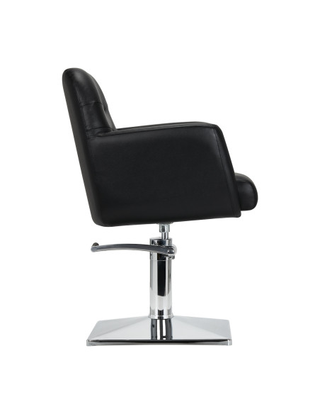 Fauteuil de coiffure noir gabbiano monaco {attributes}