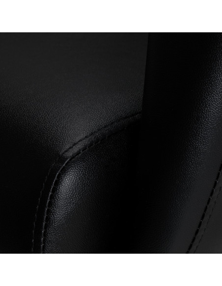 Fauteuil de coiffure noir gabbiano monaco {attributes}