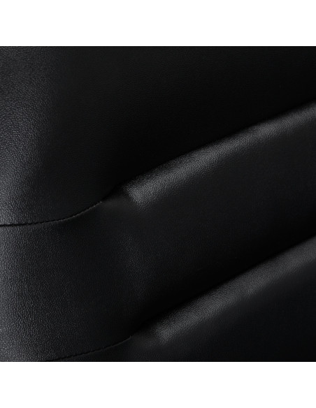 Fauteuil de coiffure noir gabbiano monaco {attributes}