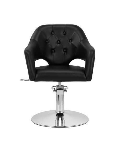 Fauteuil de coiffure Prestigio Noir & Chromé {attributes}