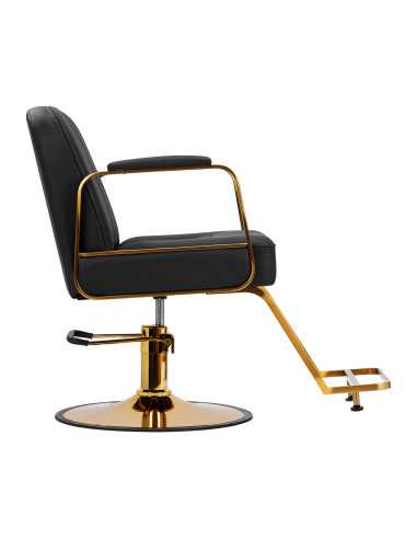 Gabbiano acri chaise de coiffure or - noir {attributes}
