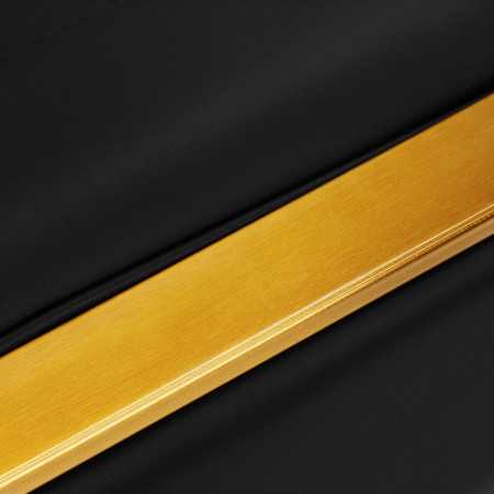 Gabbiano acri chaise de coiffure or - noir {attributes}