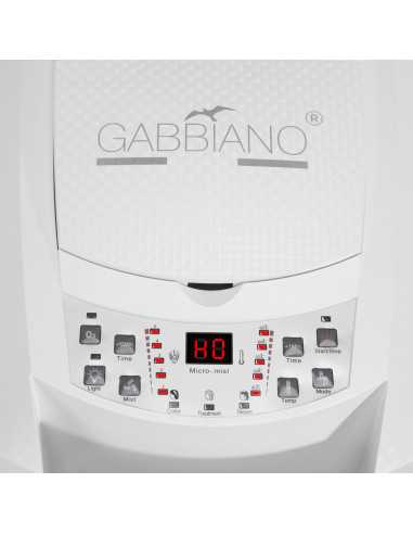 Gabbiano sauna fryzjerska stojąca 408D biała z aktywnym ozonem 
